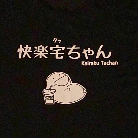 Shein Curve Japanese Kanji Tee Shirt Size 0XL - Picture 1 of 7